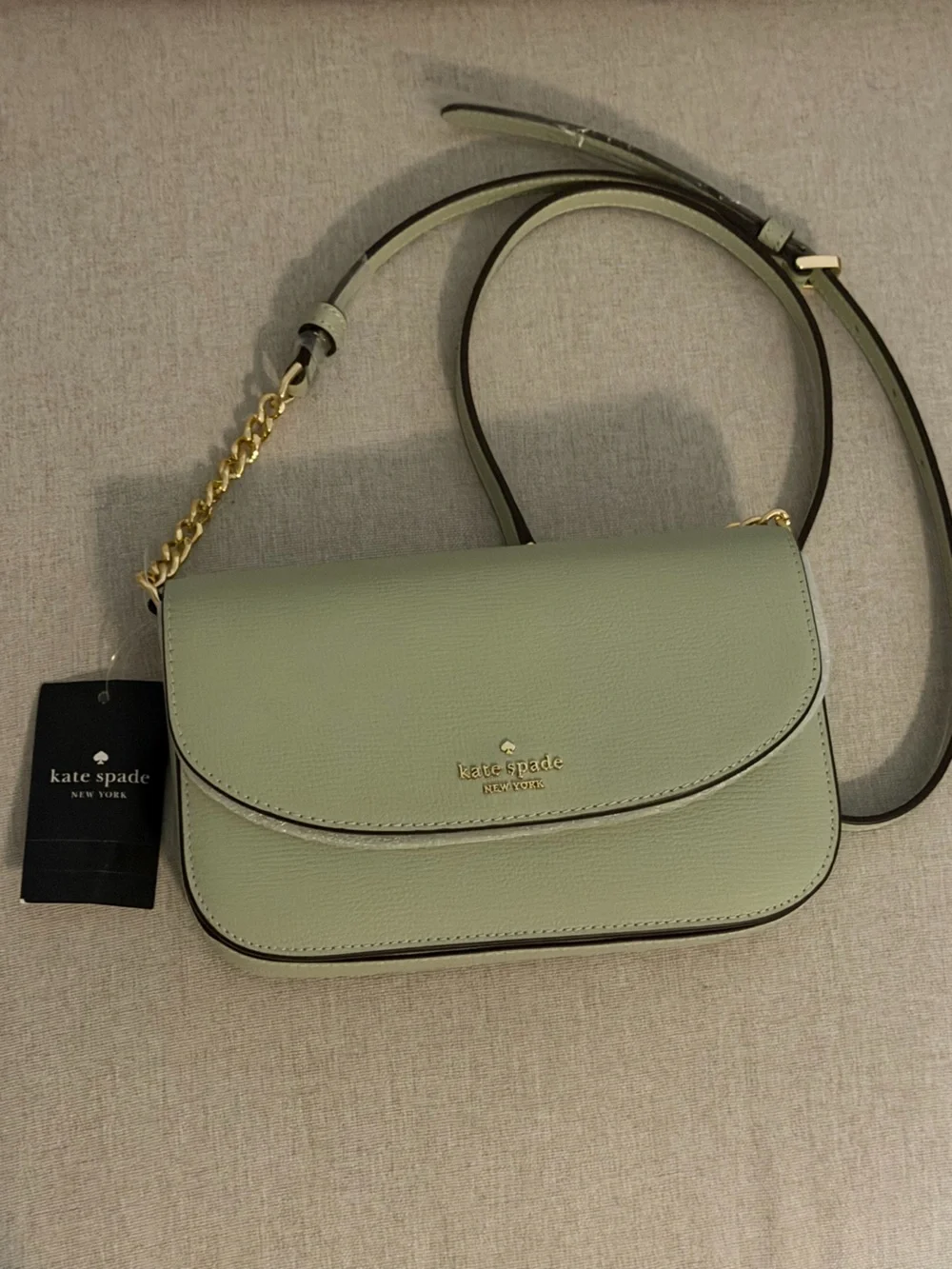 kate spade Pale Mint Leather Crossbody